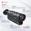 Monocular térmico con telémetro Condor CH25L HIKMICRO Monocular térmico con telémetro Condor CH25L HIKMICRO