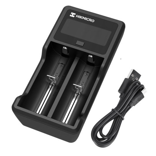 Cargador Externo de 2 Canales HIKMICRO | Nortextreme
